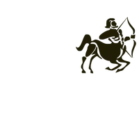 Wzór haftu: znak zodiaku strzelec