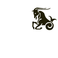 Wzór haftu: znak zodiaku koziorożec