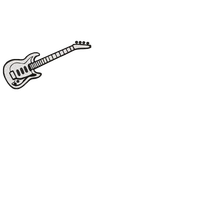 Wzór haftu: gitara